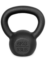 Kettlebell 6kg kettle żeliwny odważnik hantel kula do ćwiczeń CROSSFIT