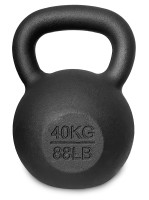 Kettlebell 40kg kettle żeliwny odważnik hantel kula do ćwiczeń CROSSFIT