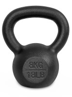 Kettlebell 8kg żeliwny kettle kula odważnik