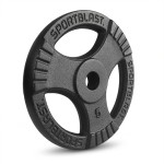 Talerz żeliwny 5KG obciążenie 28mm kierownica krążek do hantli sztangi