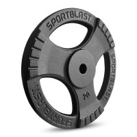 Talerz żeliwny 20KG obciążenie 30mm kierownica krążek do hantli sztangi