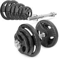 Hantla żeliwna regulowana 1x20KG kierownice ZESTAW 20kg