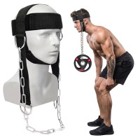 Pas do ćwiczeń mięśni karku szyi korona uprząż Trening wzmacniający fitness