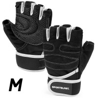 Rękawiczki treningowe rękawice na siłownię do ćwiczeń M pasy na nadgarstki
