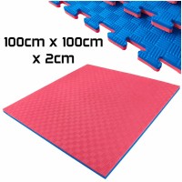 Mata pod basen sprzęt do ćwiczeń na salę gimnastyczną puzzel 1m x 1m x 2cm