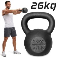 Kettlebell 26kg kettle żeliwny odważnik hantel kula do ćwiczeń CROSSFIT