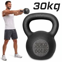 Kettlebell 30kg kettle żeliwny odważnik hantel kula do ćwiczeń CROSSFIT